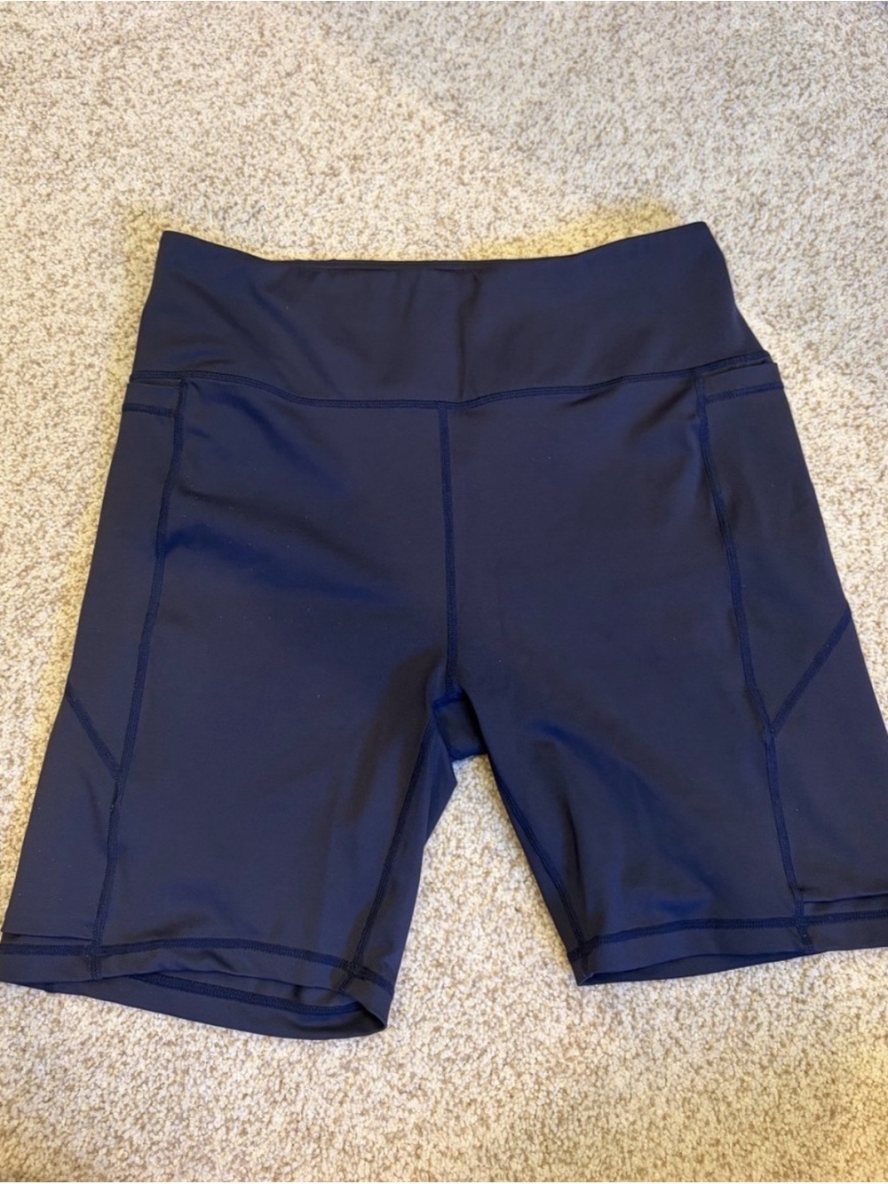 Senita Baseline Shorts 7โ inseam Womenโs XL Navy